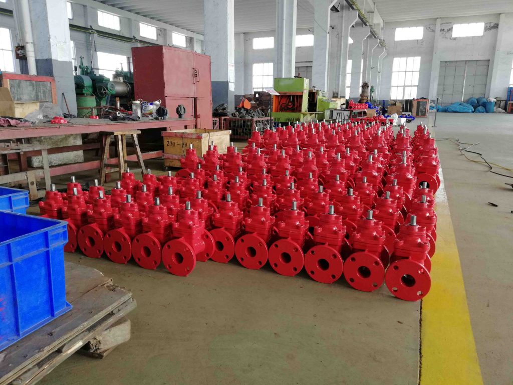 flanged ends gate valves