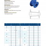 ductile iron Taper/reducer -FFR pipe fittings