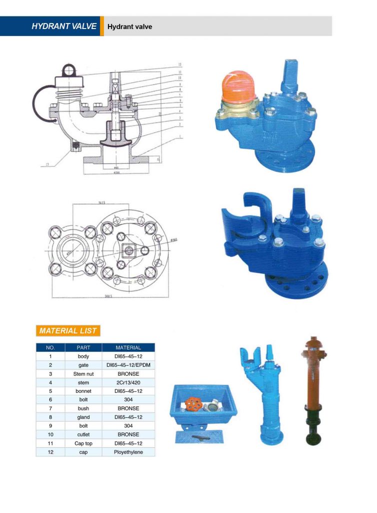 hydrant valves underground hydrant