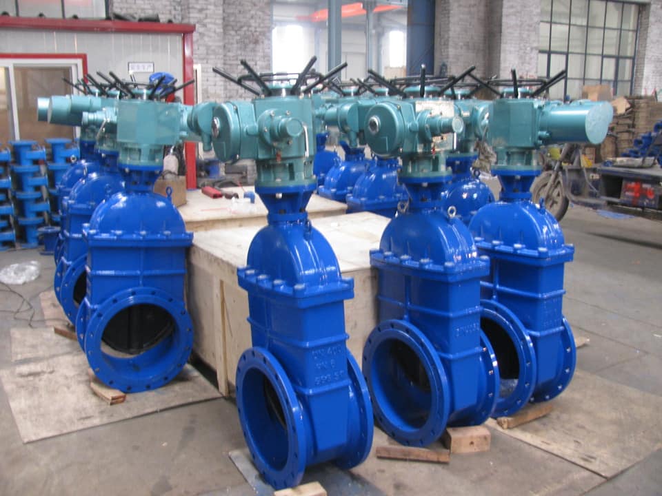 gate valves with actuator 